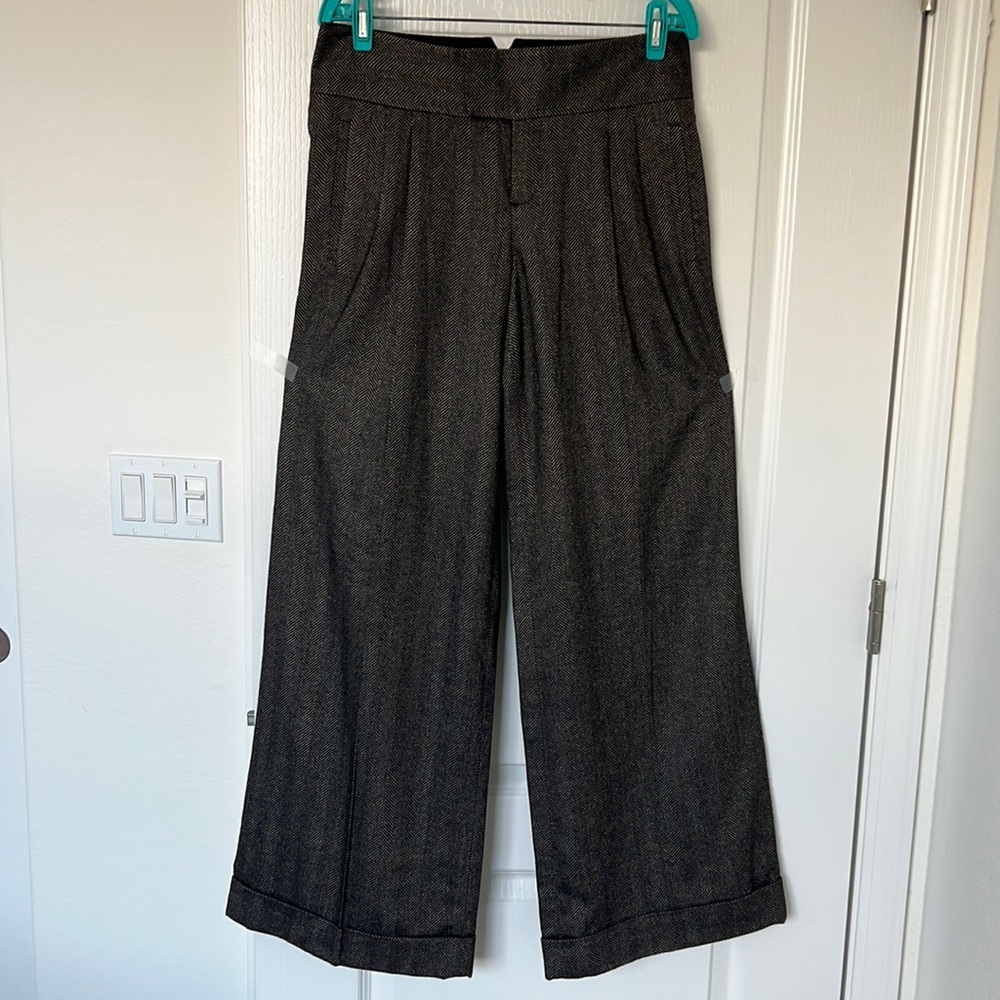 Club Monaco Wide Leg Trouser New With Tag